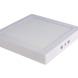 Plafón Led Superficie Cuadrado Blanco 18W