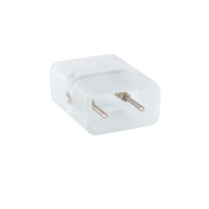 Conector de empalme para Tiras LEd 230Vac sin cable.