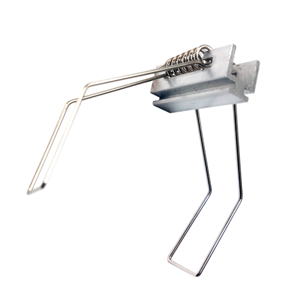 Muelle para fijación de Perfil de Empotrar Mod. 04