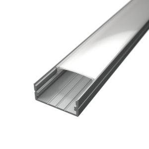 Cubierta para Perfiles de Aluminio de Superficie (Mod. 03) y Empotrar (Mod. 03).