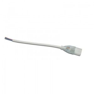 Conector de inicio para Tiras LEd 230Vac con 15cm de cable
